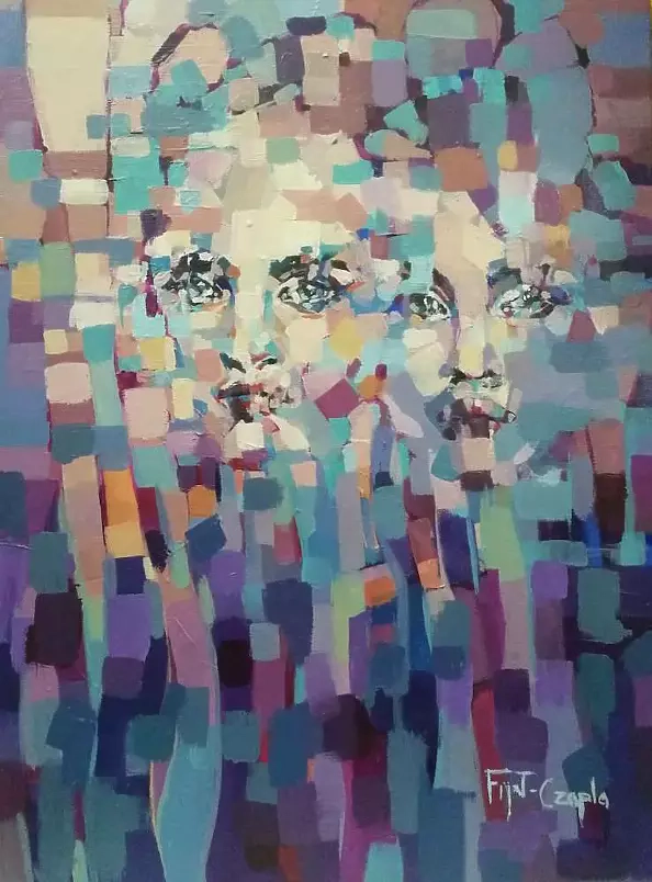 Agnieszka Fijał- Czapla - Abstrakcyjny tumult