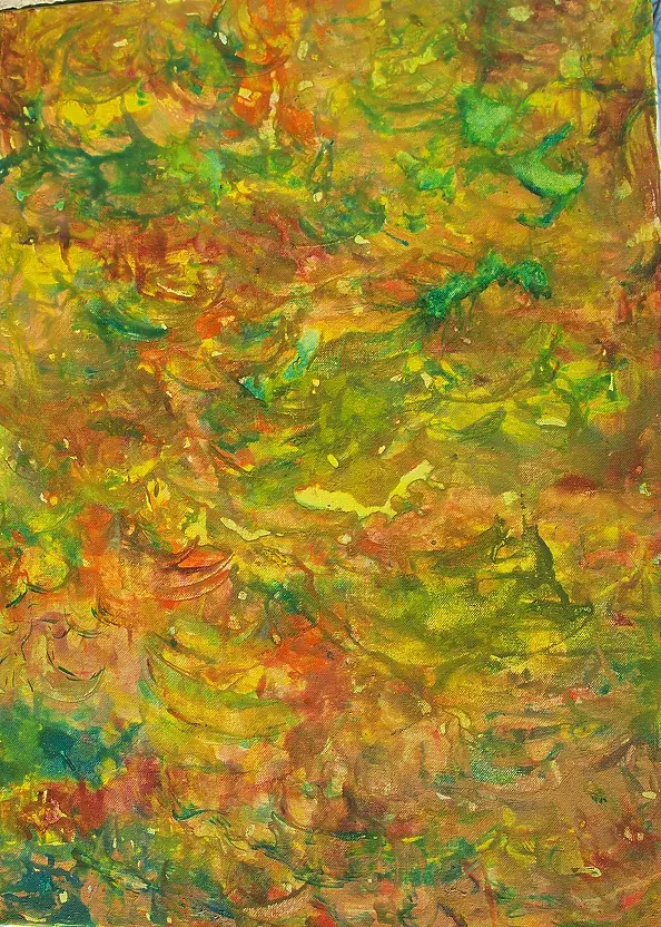 Antonina Radzięda - Abstrakt - zagubione ptaki 