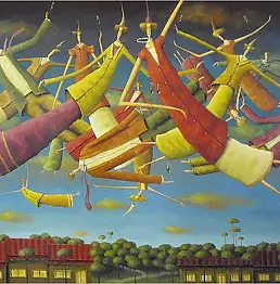 Leszek Sokół, абсент, Масляная картина - холст, 100 x 81
