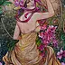 Małgorzata Greguła, Ah... it's you!, Acrylic painting, Oil painting - canvas, 50 x 60
