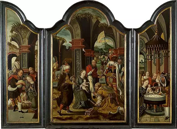 Pieter Coeck vanAlst - Adoration des Mages