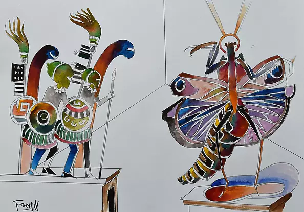 Roman Bonchuk - Adoration of the Magi 