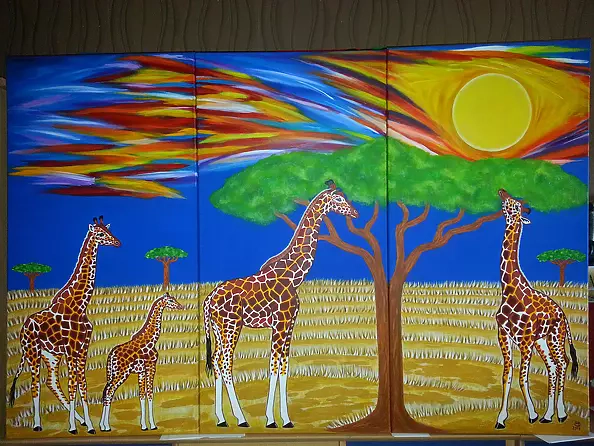 Marianna Małgorzata Bakanowicz - African hot summer-2013