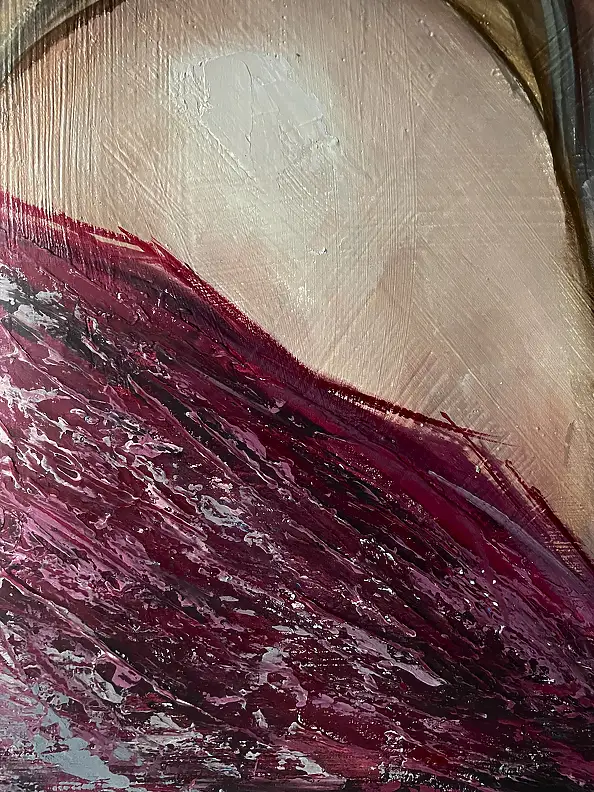 Agnieszkowa ., Afterimage, Other, Oil painting - panel, canvas, 60 x 70
