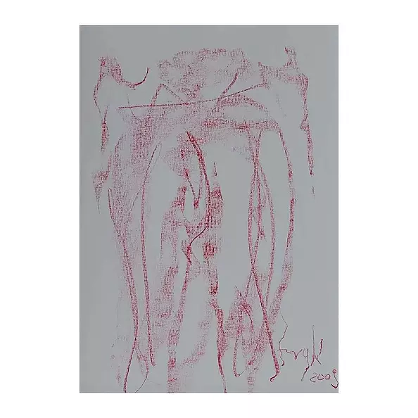 Eryk Maler - Nude - DRAWING, e'ryk maler - Woman, 2009