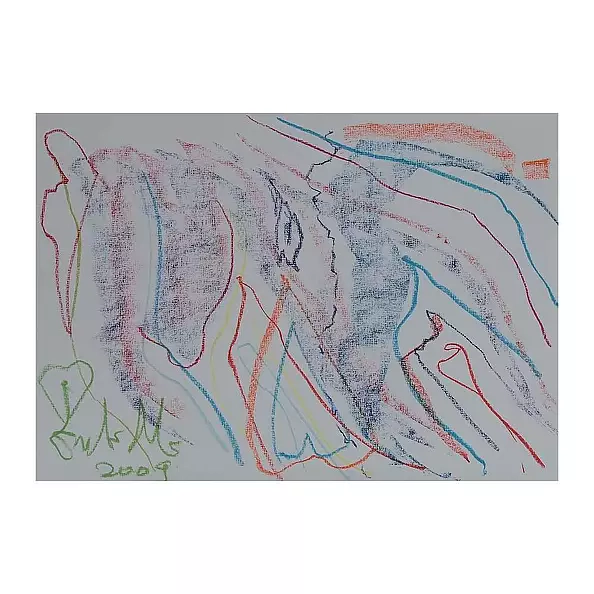 Eryk Maler - Nude - DRAWING, e'ryk maler - Woman, 2009