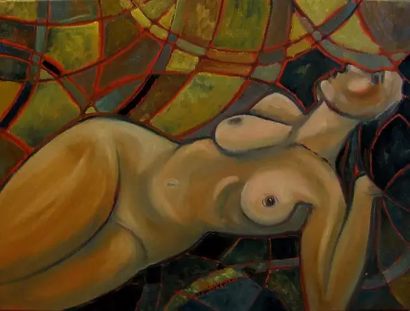 Krystyna Ruminkiewicz - Akt leżący