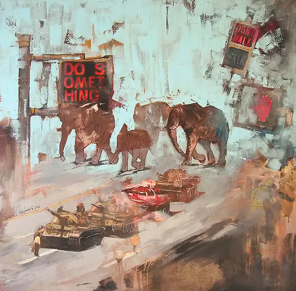 Janusz Orzechowski - male nude