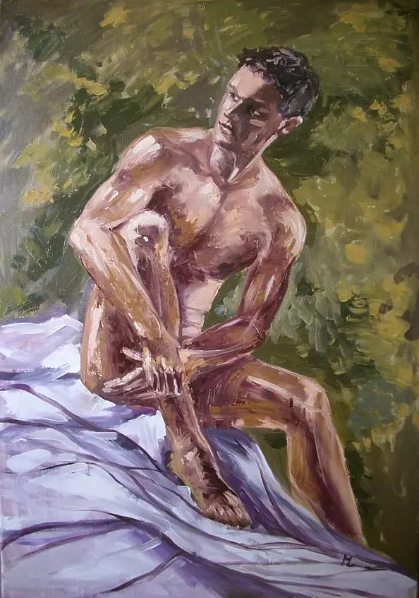 Monika Luniak - male nude