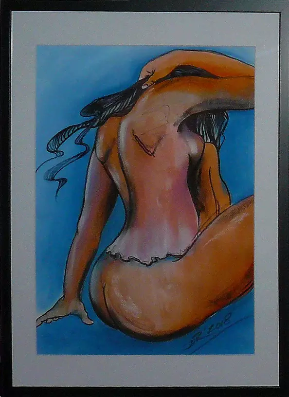 Iwona Wierkowska-Rogowska - Akt pastelowy