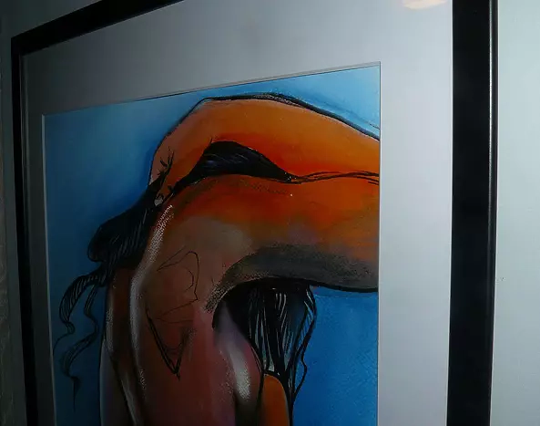 Iwona Wierkowska-Rogowska - Akt pastelowy