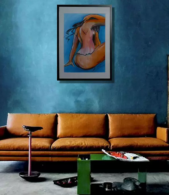 Iwona Wierkowska-Rogowska - Akt pastelowy