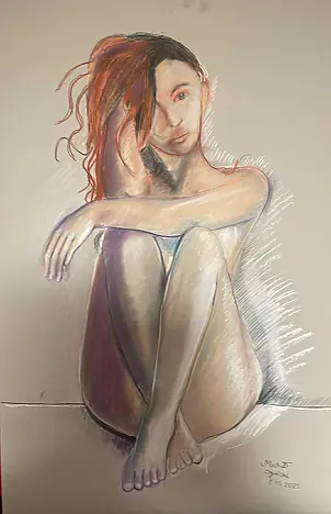 Michał Ogiński - Pastel nude
