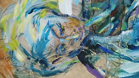 Anna Borcz - Akt siedzący