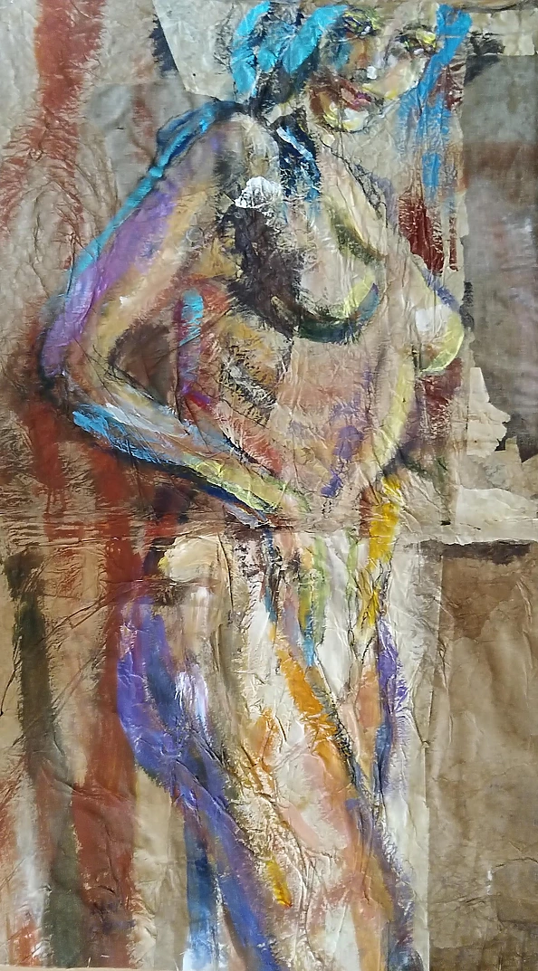 Anna Borcz - Akt stojący