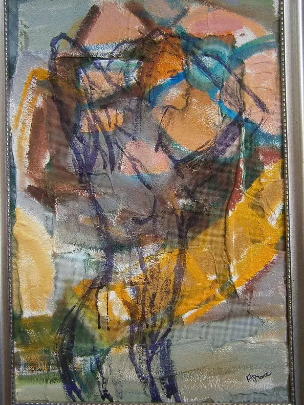 Anna Borcz - Standing statue