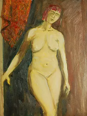 Jan Andrzej Walasek - Akt stojący