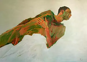 Małgorzata Kaczmarska - Nude (in the Reeds)