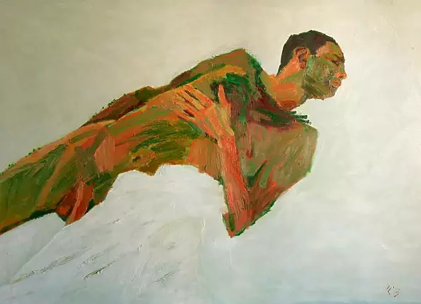 Małgorzata Kaczmarska - Akt szuwarowy