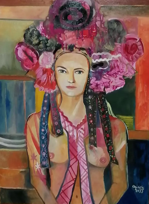 Michał Ogiński - An act in a wreath