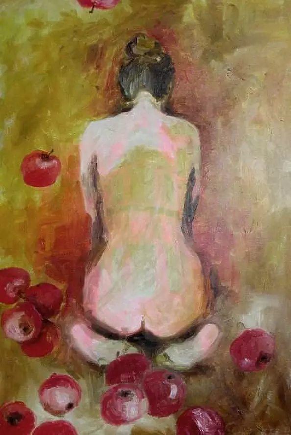 Adriana Laube - Act with apples