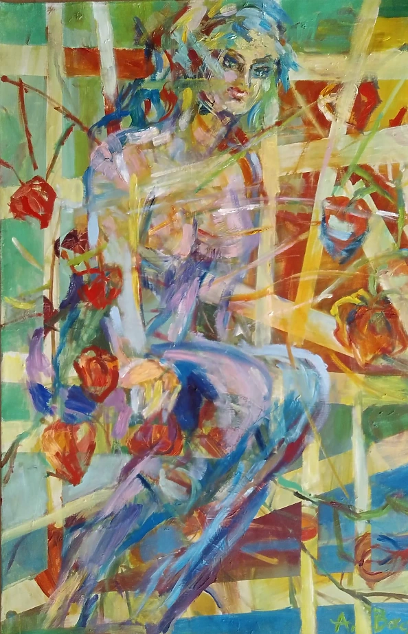 Anna Borcz - Akt z miechunkami