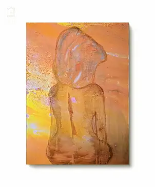 Ewa Mościszko, Acupressure, Acrylic painting - canvas, 50 x 70