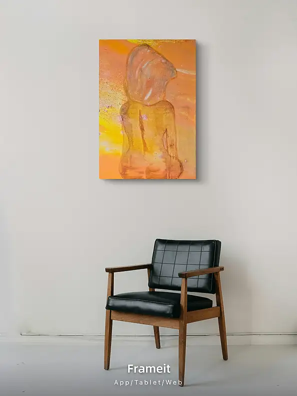 Ewa Mościszko, Acupressure, Acrylic painting - canvas, 50 x 70
