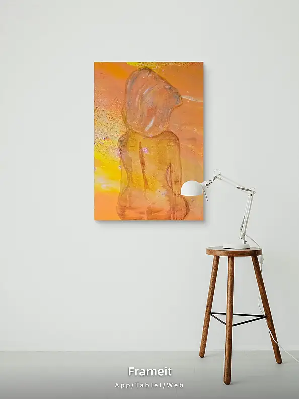 Ewa Mościszko, Acupressure, Acrylic painting - canvas, 50 x 70