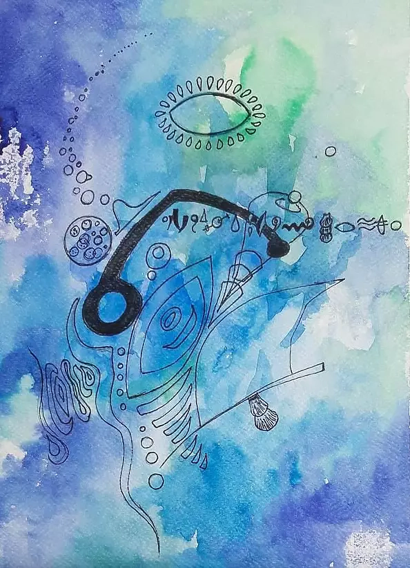 Adriana Laube - "Watercolor 2"