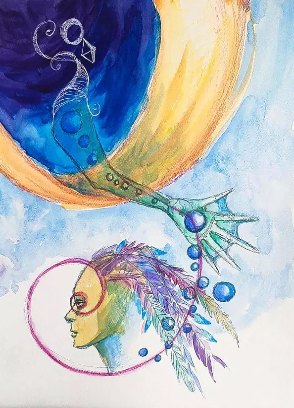 Adriana Laube - "Watercolor 3"