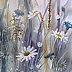 Lidia Olbrycht - Diptyque aquarelle "Prairie"