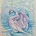 Danuta Kolis - Watercolor - Swan
