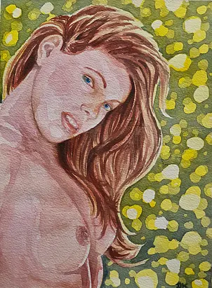 Danuta Kolis - Watercolor - Summer Afternoon