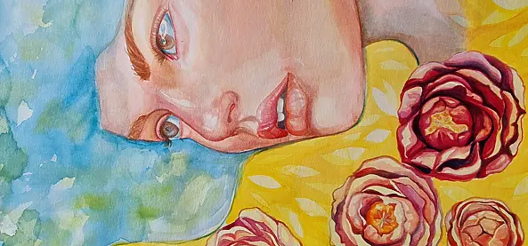 Danuta Kolis - Akwarela - Nie zapomnij słońca