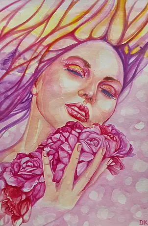 Danuta Kolis - Watercolor - Dream