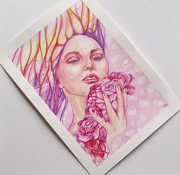 Danuta Kolis - Watercolor - Dream