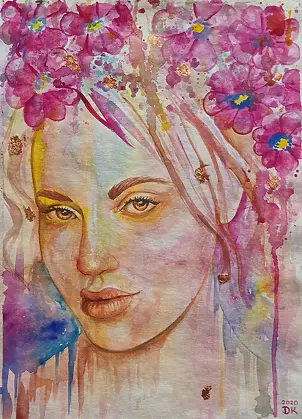 Danuta Kolis - Watercolor - Look