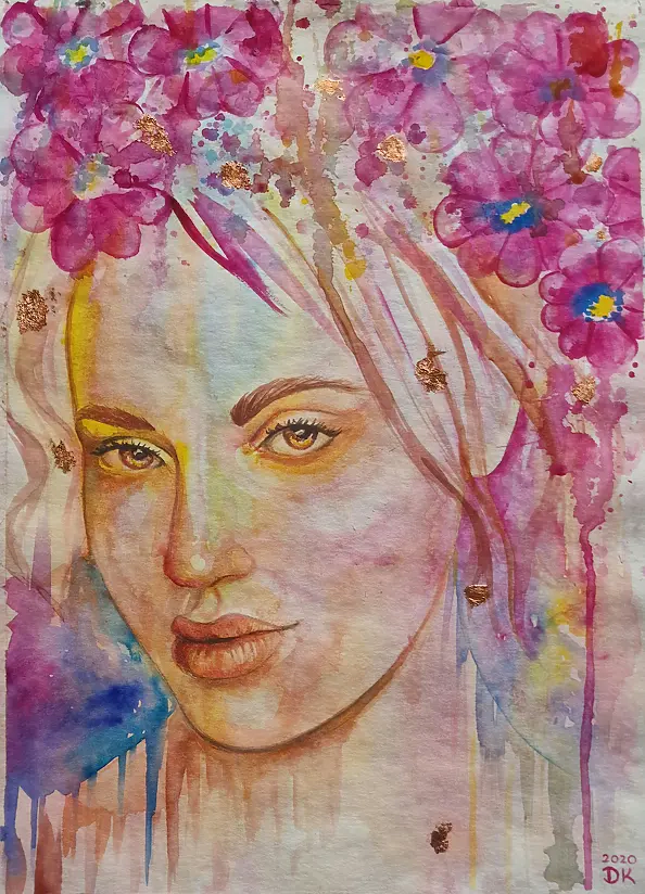 Danuta Kolis - Watercolor - Look