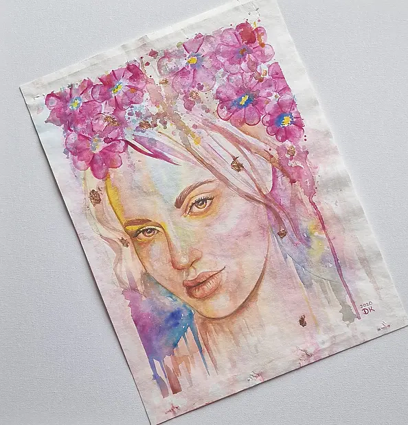 Danuta Kolis - Watercolor - Look