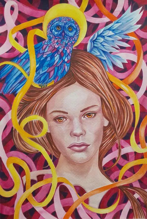 Danuta Kolis - Watercolor - Dream Keeper