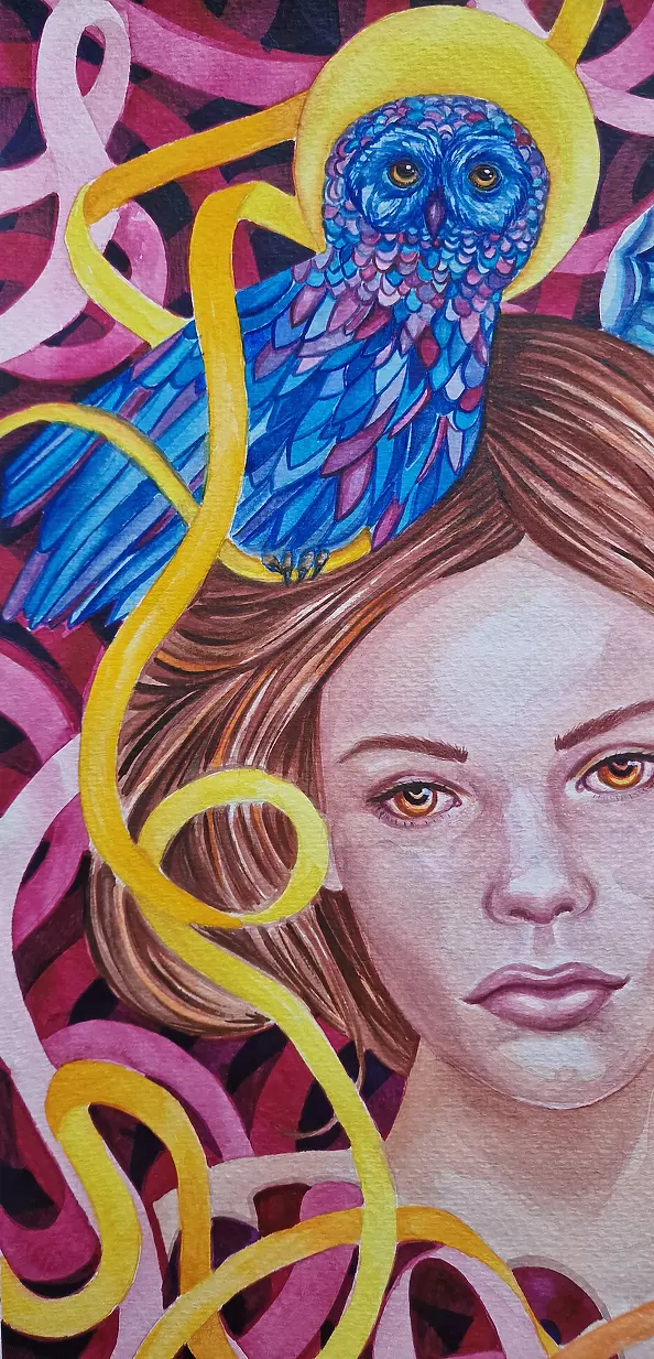 Danuta Kolis - Watercolor - Dream Keeper