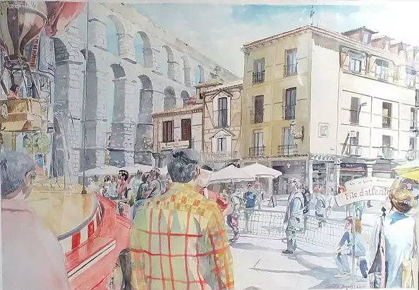 Jacek Syguła - Watercolor VII