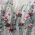 Lidia Olbrycht - Watercolor diptych "Cosmos flowers"