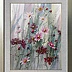 Lidia Olbrycht - Watercolor diptych "Cosmos flowers"
