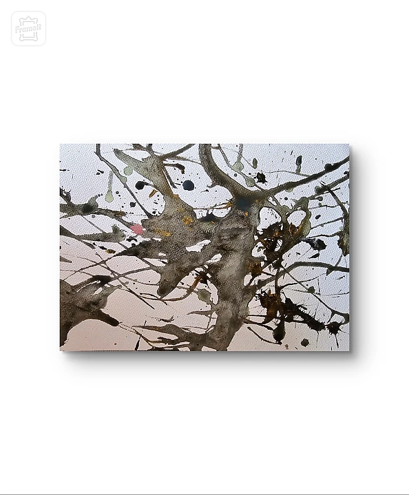 Ewa Mościszko - Akwarela pt."Drzewa"