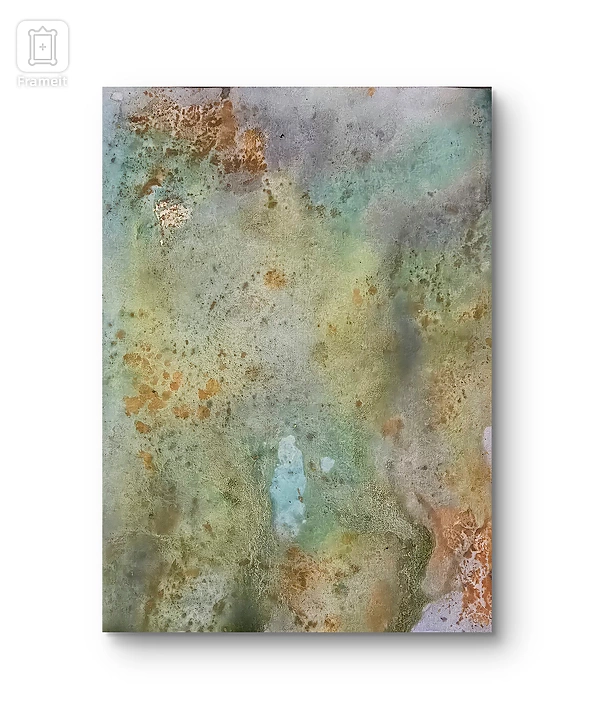 Ewa Mościszko - Akwarela pt. AQUAMARINE