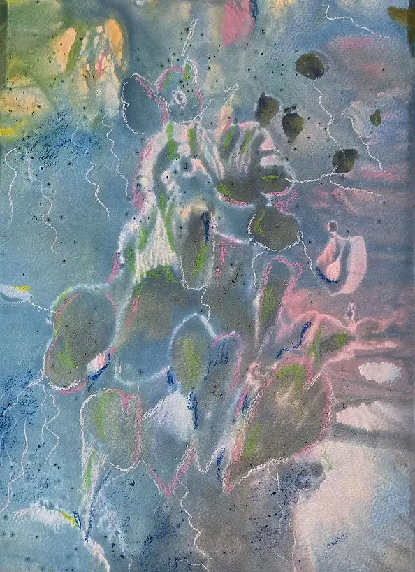 Ewa Mościszko - Akwarela pt. Drzewko szczęścia 