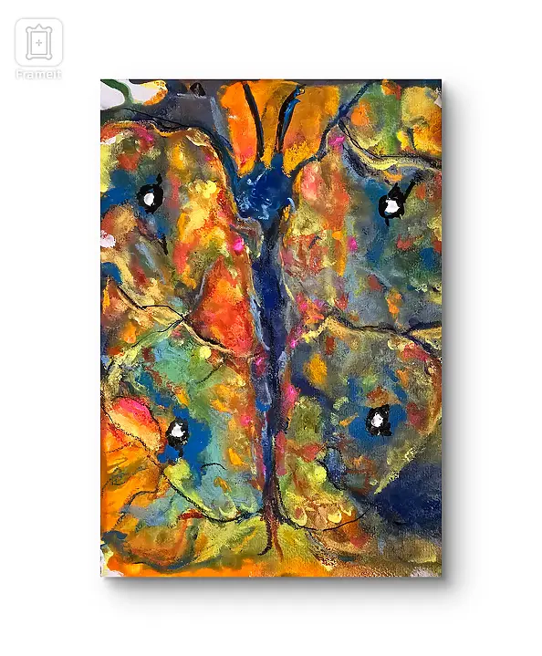 Ewa Mościszko - Akwarela pt. Efekt motyla 