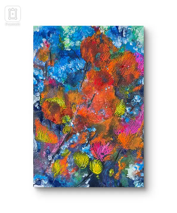 Ewa Mościszko - Watercolor entitled Autumn Enchantment